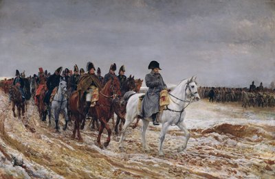 Napoleon on Campaign in 1814 by Jean Louis Ernest Meissonier